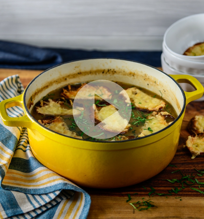 Authentic French Onion Soup